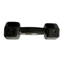 Halter Sextavado Emborrachado 4kgs Musculação Academia Em Casa Halter Sextavado Emborrachado 4kgs Musculação Academia Em Casa