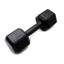 Halter Sextavado Ferro Pintado Musculação RAE Fitness - 8kg