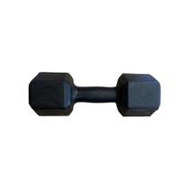 Halter Sextavado Pintado 10Kg Academia Treino Musculação