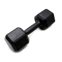 Halter sextavado pintado preto 1kg rae fitness Halter sextavado pintado preto 1kg rae fitness