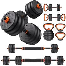 Halteres Ajustáveis FEIERDUN 9 kg Conjunto de Peso 5 em 1 Halteres Ajustáveis FEIERDUN 9 kg Conjunto de Peso 5 em 1