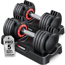 Halteres Ajustáveis Rendpas 5 em 1 211 kg com Pegada de Aço Halteres Ajustáveis Rendpas 5 em 1 211 kg com Pegada de Aço