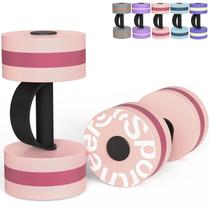 Halteres aquáticos Sportneer Exercício aquático para hidroginástica