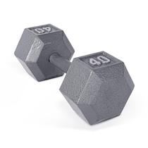 Halteres CAP de Ferro Fundido Hexagonal 18 kg Unidade