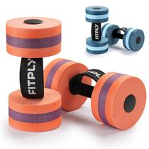 Halteres de água Fitply Water Weights Aquatic Pool 2 unidades