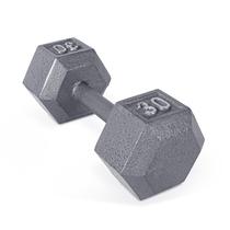 Halteres de ferro fundido hexagonal CAP 13,5 kg unidade