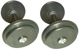 Halteres Dumbbell Injetado Com 4 Kg Cada Academia - 2 Unid