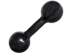 Halteres Emborrachado 9 KG Preto S9 - Acte Sports