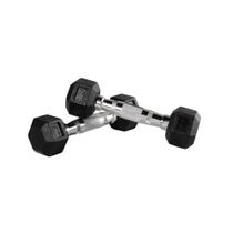 Halteres Evolution Fitness 5kg Cromado Sextavado Par