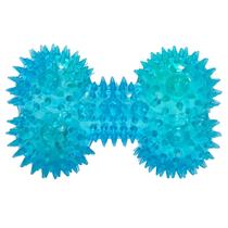 Halteres Led Colorido Brinquedo C/apito Halteres Eloo Pet