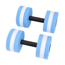 Halteres para exercícios aquáticos Dwawoo Resistance Training Blue