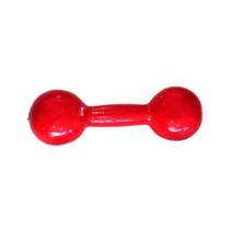 Halteres Peso Emborrachado Unibrás Bola 2kg (Unidade) Cor:Vermelho Halteres Peso Emborrachado Unibrás Bola 2kg (Unidade) Cor:Vermelho