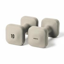Halteres WeGym SafeGrip Square 10 lb Par Antiderrapante