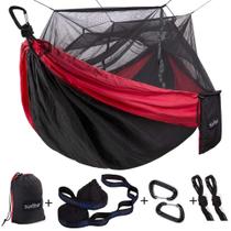 Hamaca de Camping Portátil Sunyear Individual y Doble con Mosquitera