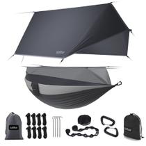 Hamaca de Camping Sunyear con Mosquitero y Lona para Lluvia