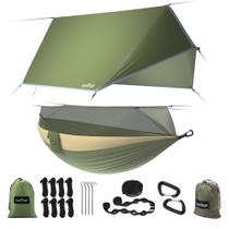 Hamaca de Camping Sunyear con Red y Lona Impermeable
