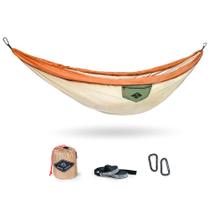 Hamaca de Camping WHTE MOSS Suparpine I con Correas Naranja Claro