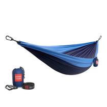 Hamaca Doble Deluxe Grand Trunk de Nylon para Camping, Capacidad 227 kg, Color Azul Marino Hamaca Doble Deluxe Grand Trunk de Nylon para Camping, Capacidad 227 kg, Color Azul Marino