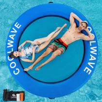Hamaca Inflable para Agua COOLWAVE para Piscina y Lago