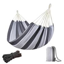 Hamaca JoyView Brasileña para Persona Individual 112x100 cm Gris