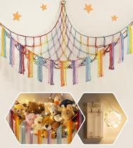 Hamaca para Almacenamiento de Peluches RelaxScene XL con Luz LED Hamaca para Almacenamiento de Peluches RelaxScene XL con Luz LED