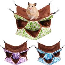 Hamaca para Mascotas Weewooday de 3 Niveles para Rata, Cobaya y Hámster