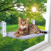 Hamaca Plegable para Ventana de Gato con Capacidad de 18 kg lrjrizzo