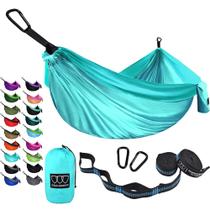 Hamaca Portátil para Camping Gold Armour Individual 225 kg Verde Agua Marina