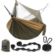 Hamaca Sunyear para Campamento con Red, Portátil, Doble, Capacidad 227 kg