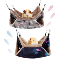 Hamacas y Camas Calientes para Animales Pequeños LYART 2 Piezas
