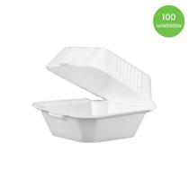Hamburgueira de Isopor Ultratherm H02 c/100 unidades