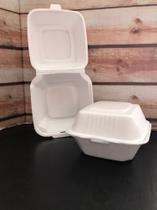 Hamburgueira h02 branca 100und - ultra