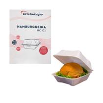 Hamburgueira HC 01 13x13cm Isopor - Caixa com 400und