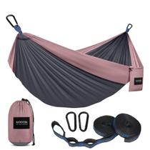 Hammock Kootek Camping, capacidade de 180 kg, leve e portátil Hammock Kootek Camping, capacidade de 180 kg, leve e portátil