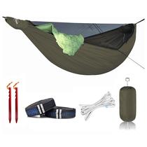 Hammock Onewind Northers com zíper de 11 pés com mosquiteiro OD Green