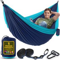 Hammock SEWANTA Durable Nylon Camping 180 kg de capacidade azul Hammock SEWANTA Durable Nylon Camping 180 kg de capacidade azul