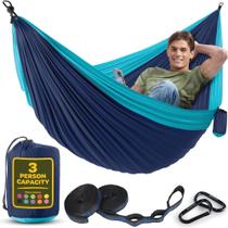 Hammock SEWANTA Durable Nylon Camping, capacidade de 250 kg, azul