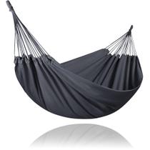 Hammock SUNCREAT Outdoor Camping Double para 2 pessoas cinza escuro