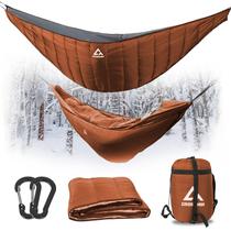 Hammock Underquilt CROSSHIP 241 x 140 cm, leve, quente, 3-4 estações