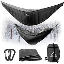 Hammock Underquilt CROSSHIP 241 x 140 cm, leve, quente, 3-4 estações