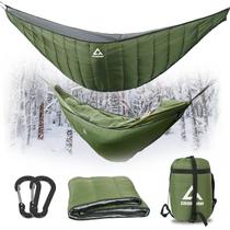 Hammock Underquilt CROSSHIP 241 x 140 cm, leve, quente, 3-4 temporadas