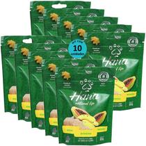 Hana natural life aveia banana mamão 80g snacks para cães adultos kit com 10 un Hana natural life aveia banana mamão 80g snacks para cães adultos kit com 10 un