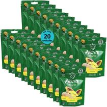 Hana natural life aveia banana mamão 80g snacks para cães adultos kit com 20 un
