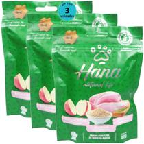 Hana Natural Life Batata Doce Quinoa Frango 80g Para Cães Adultos Kit Com 3 Un