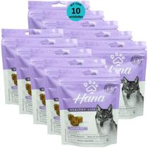 Hana Senior 7 Envelhecimento Saudável 80g Snacks Para Cães Adultos Kit COM 10 un Hana Senior 7 Envelhecimento Saudável 80g Snacks Para Cães Adultos Kit COM 10 un
