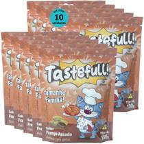 Hana Tastefull Nuggets Para Gatos Frango Assado 150g Kit 10 un Hana Tastefull Nuggets Para Gatos Frango Assado 150g Kit 10 un