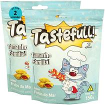 Hana Tastefull Nuggets Para Gatos Frutos do Mar 150g Kit 2 un