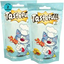 Hana Tastefull Nuggets Para Gatos Frutos do Mar 40g Kit 2 un