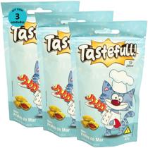 Hana Tastefull Nuggets Para Gatos Frutos do Mar 40g Kit 3 un Hana Tastefull Nuggets Para Gatos Frutos do Mar 40g Kit 3 un
