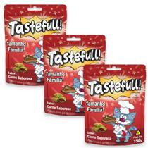 Hana Tastefull Para Gatos Carne Saborosa 150g Kit 3 Un Hana Tastefull Para Gatos Carne Saborosa 150g Kit 3 Un